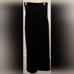 Classic Black Maternity Dress Pant